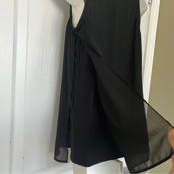 RW&CO Black Sleeveless Top Women XS - Picture 6 of 11